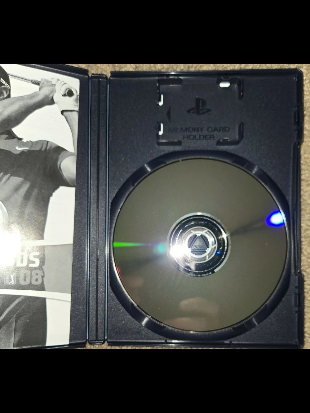 Tiger woods pga tour 08 complete, tested for ps2.
